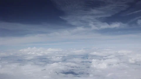 Clouds from a plane 4 Видео 36347128