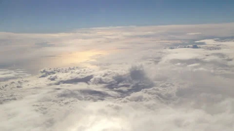 Clouds from Plane 스톡 동영상 24268790