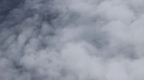 Clouds from a plane Stock Footage 36117190