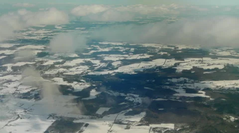Clouds from plane Stock-Footage 44972161