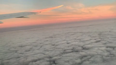 Clouds from plane Video stock 156964235