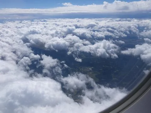 Clouds from the plane Фото