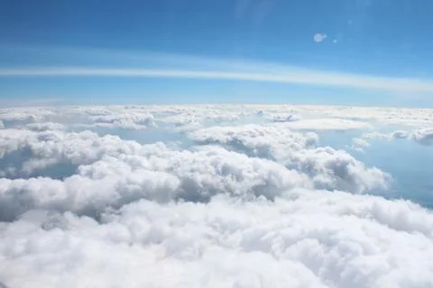 Clouds From a Plane 写真素材