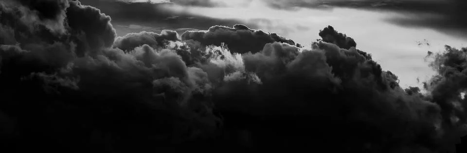 Clouds play in the sky Foto stock