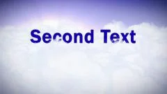 Clouds Presentation (MUSIC INCLUDED) - HD1080 Stock After Effects
