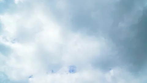 Clouds quickly run across the sky Stock Footage 110731388