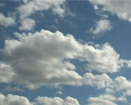 Clouds race Stock Footage 321224