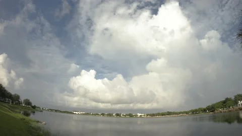 Clouds Rainbow Time Lapse Morning Stock Footage 169751334