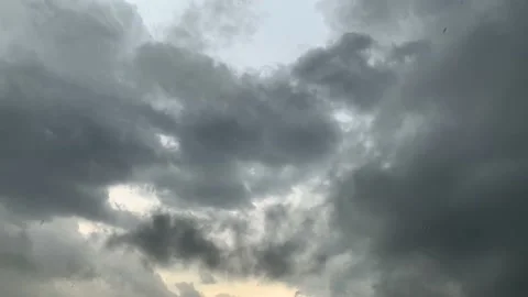 Clouds in rainy weather Stock Footage 171765335