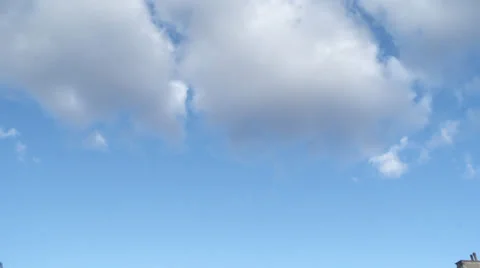Clouds realtime Stock Footage 25255462