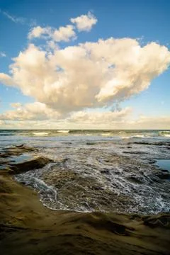 Clouds reflected in San Diego Stock Photos