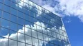 Clouds Reflected in Windows Timelapse HD Footage
