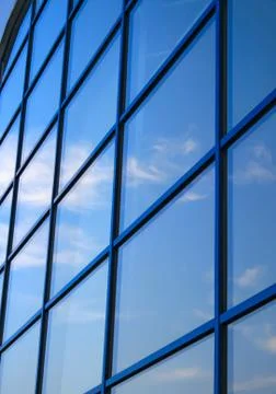 Clouds refletion Stock-Fotos