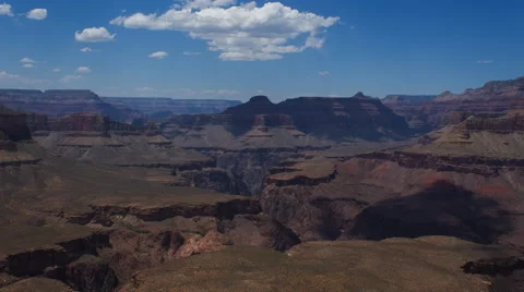 Clouds Roll over the Grand Canyon Vídeo Stock 63778770