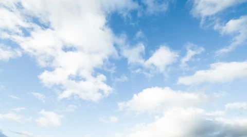 Clouds rolling above London sky timelapse Stock Footage 45816811