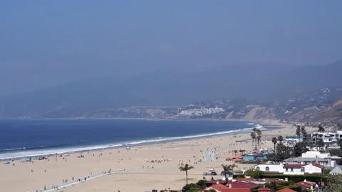 Clouds rolling in over ocean. Stock Footage 191670162