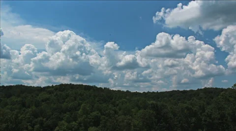 Clouds Rolling In Time Lapse Stock Footage 35295143