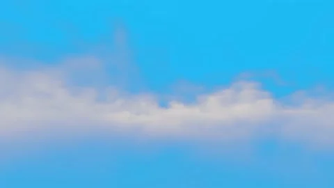 Clouds running across the sky render 3d Stock Footage 164883036