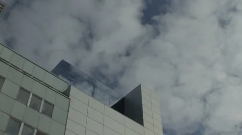 Clouds running over the sky.  Stock Footage 1049621