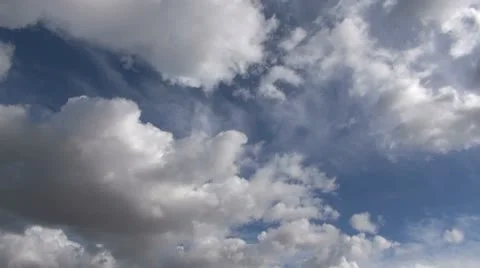 Clouds running sky fast 60 Stock Footage 22396920