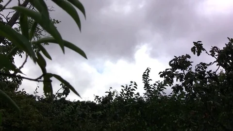 Clouds rushing across the sky Stock Footage 91920968