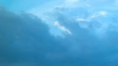 Clouds rushing over head away from camera Stock Footage 92856152