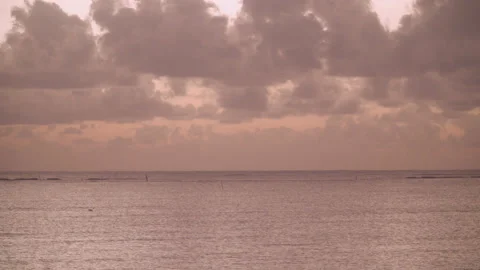 Clouds On The Sea Stock Footage 170473265