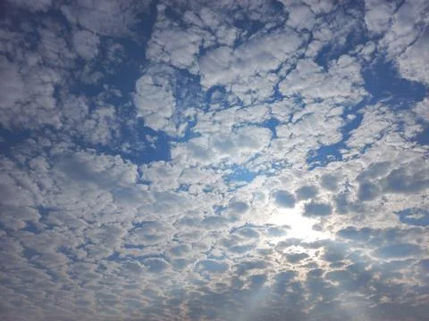 Clouds Sea Foto stock