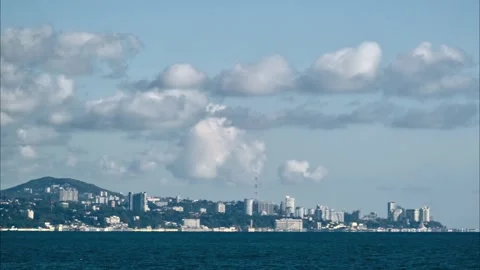 Clouds on sea time lapse Vidéo 146647911