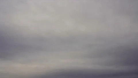 Clouds like the sea, time lapse video Stock Footage 152227480