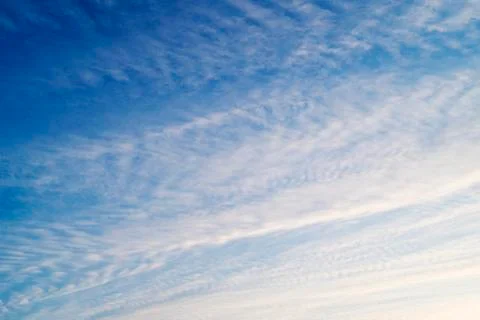 Clouds like sea waves Stock Photos