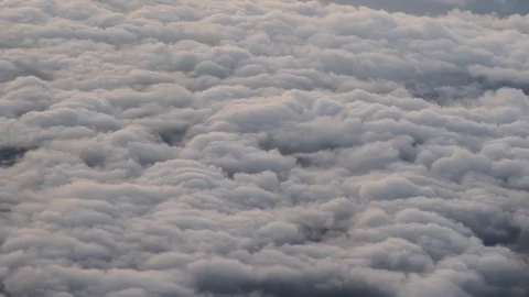 Clouds seen from above Stock Footage 122752502