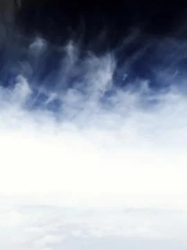 Clouds Seen from Plane Stock Photos