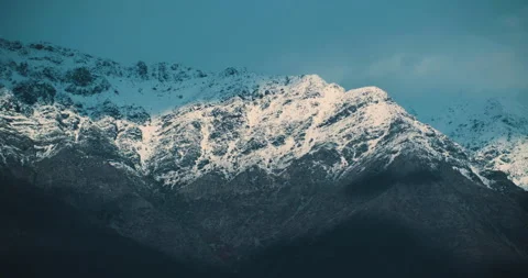 Clouds Shadows In The Mountains Stock Footage 251622263