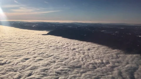 Clouds in the sky aerial 2 Stockbeeldmateriaal 83373914
