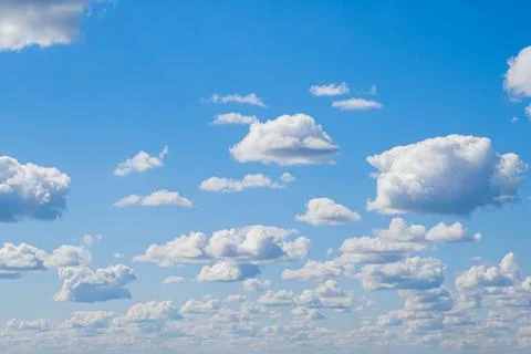 Clouds, sky. The airspace. A cloudy landscape. Environment Stock Photos