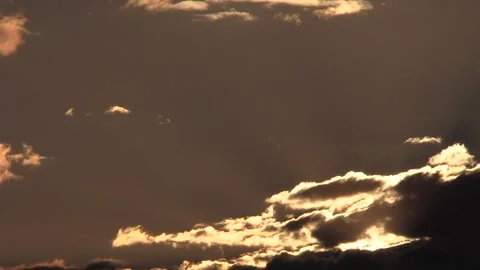 Clouds sky and sunset Video stock 137657081