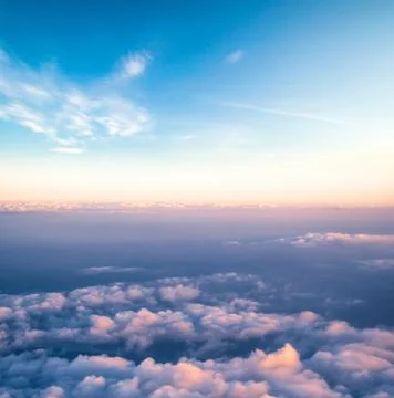 Clouds in sky atmosphere panorama Photos