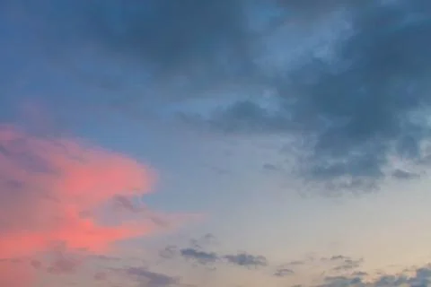 Clouds on sky background Foto stock