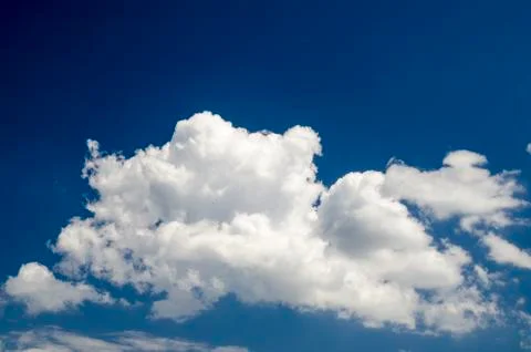 Clouds in the sky background Stock Photos
