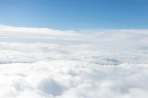 Clouds on sky background Stock Photos