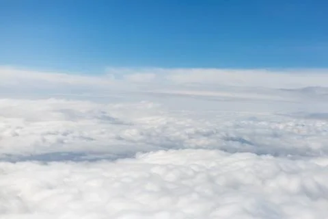 Clouds on sky background Stock Photos