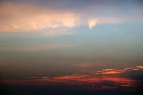 Clouds in the sky for background Stock Photos