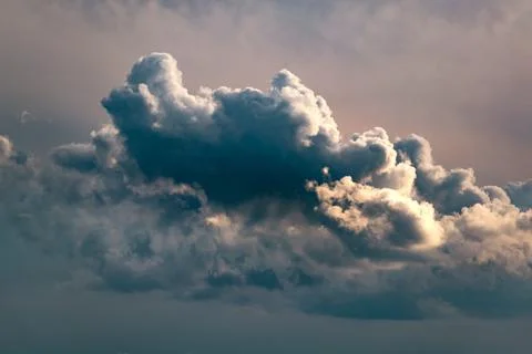 Clouds in the sky for backgrounds, outdoors Stock Photos