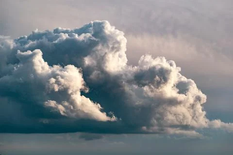 Clouds in the sky for backgrounds, outdoors 스톡 사진