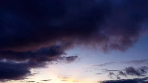 Clouds in the sky. Beautiful sky. Stormy sky Stock Footage 118267200