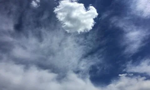 Clouds, sky blue background. cloud blue sky. Stock-Fotos