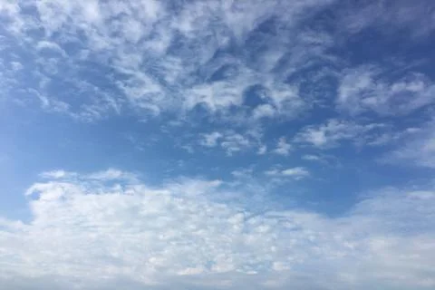 Clouds, sky blue background. cloud blue sky. Stock Photos