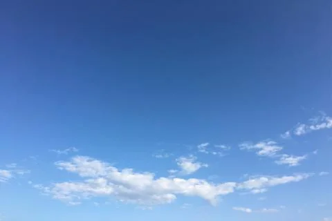 Clouds, sky blue background. cloud blue sky and sun. Stock Photos