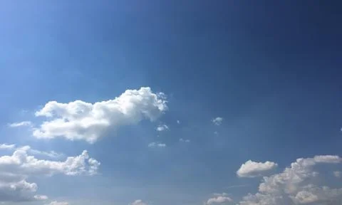 Clouds, sky blue background. cloud blue sky. Stock Photos